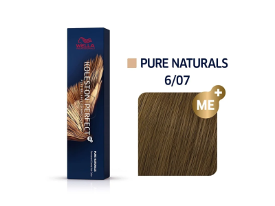 Wella Koleston Βαφή Μαλλιών 6/07 Ξανθό Σκούρο Φυσικό Καφέ 60ml product image