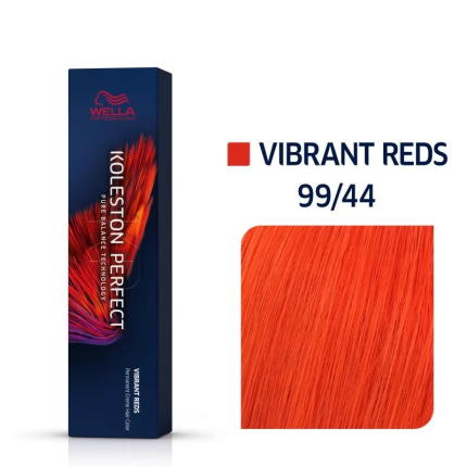 Wella Koleston Βαφή Μαλλιών 99/44 Πολύ Ανοιχτό Ξανθό Έντονο Κόκκινο 60ml