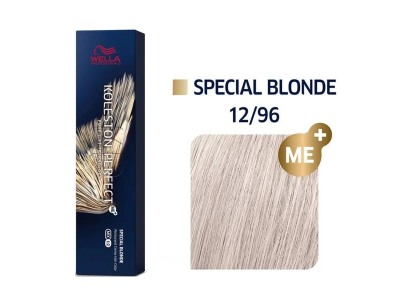 Wella Koleston Βαφή Μαλλιών Ξανθιστική 12/96 Ξανθό Ιριζέ Βιολέ 60ml