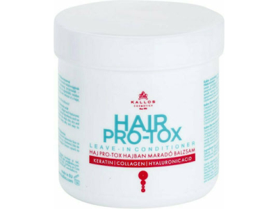 Kallos Hair Pro Tox Leave-In Conditioner Μαλακτική Με Κερατίνη, Κολλαγόνο & Υαλουρονικό 250ml