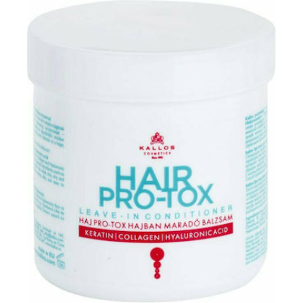 Kallos Hair Pro Tox Leave-In Conditioner Μαλακτική Με Κερατίνη, Κολλαγόνο & Υαλουρονικό 250ml