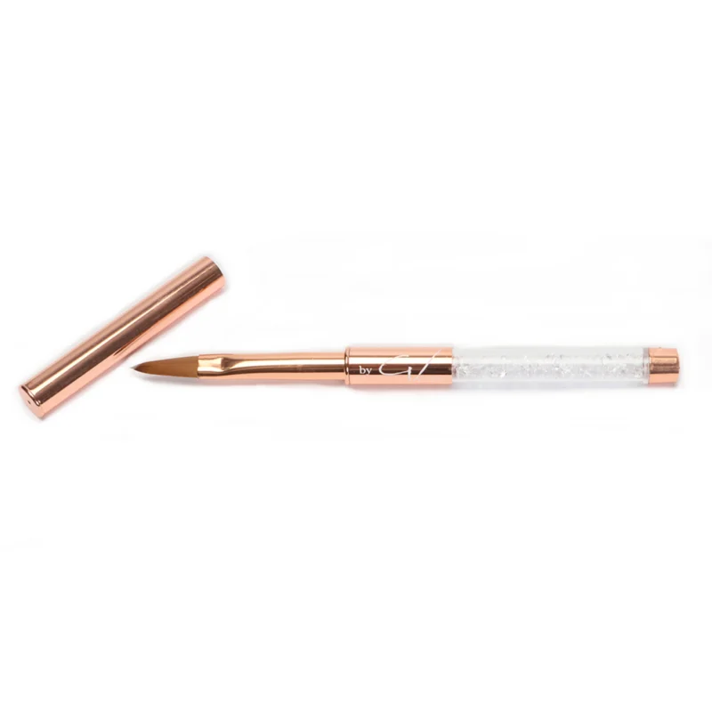 Gel.It.Up Acrylic Application Brush #10 Rose Gold - GEL.IT.UP GEL & ACRYGEL Gel.It.Up Acrylic Application Brush #10 Rose Gold