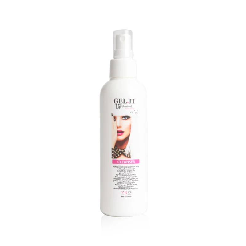 Gel.It.Up Καθαριστικό Νυχιών 200ml - ΑΝΑΛΩΣΙΜΑ & ΕΡΓΑΛΕΙΑ ΟΝΥΧΟΠΛΑΣΤΙΚΗΣ Gel.It.Up Καθαριστικό Νυχιών 200ml