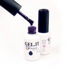 Gel.it.up Ημιμόνιμο Βερνίκι Νυχιών 2328 GLITTERING GRAPE GALAXY 11ml