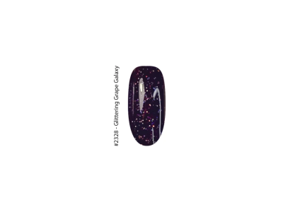 Gel.it.up Ημιμόνιμο Βερνίκι Νυχιών 2328 GLITTERING GRAPE GALAXY 11ml - 2