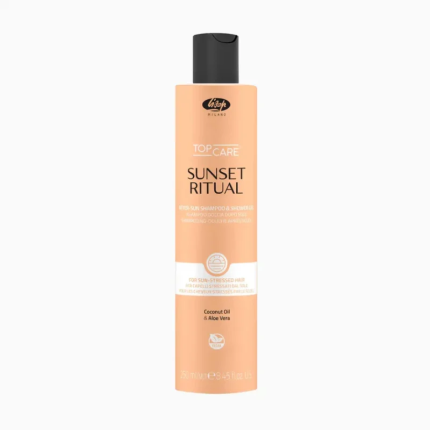 Lisap Milano Top Care Sunset Ritual Σαμπουάν Και Αφρόλουτρο Για Μετά Τον Ήλιο 250ml
