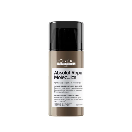L’oreal Absolut Repair Molecular Leave In Μάσκα Μαλλιών Επανόρθωσης 100ml