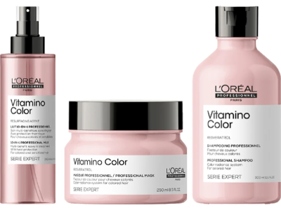 L’ Oreal Professionel Vitamino Color Σετ Περιποίησης Βαμμένων Μαλλιών 3τμχ