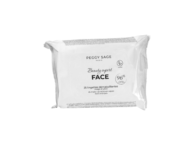 Peggy Sage Μαντηλάκια Καθαρισμού Προσώπου 25τμχ