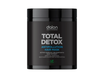 Dalon Total Detox Μάσκα Μαλλιών Με Άνθρακα 1000ml