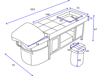 Λουτήρας Thai-Shampoo Για Σώμα, Μαλλιά κ΄ Πόδια