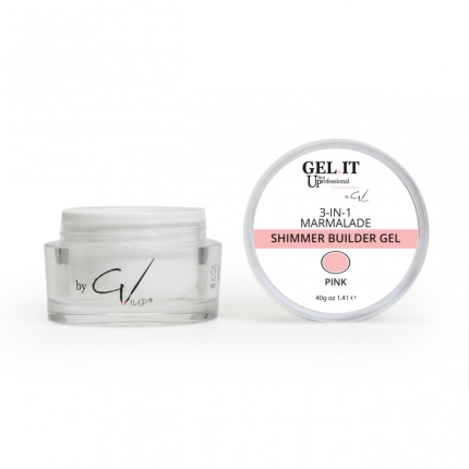 Gel.It.Up Pink 3-in-1 Builder Gel 40g