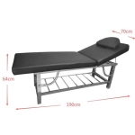 Κρεβάτι Μασάζ Μαύρο ΗΒ 5007