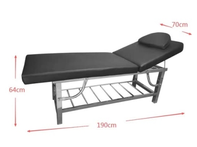 Κρεβάτι Μασάζ Μαύρο ΗΒ 5007