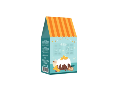 Dalon Xmas Pack Lemon Panettone (Body Milk 200ml + Shower Gel 300ml)