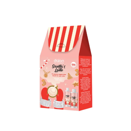 Dalon Xmas Pack Santa's Latte (Body Milk 200ml + Shower Gel 300ml)