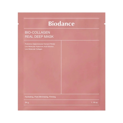 Biodance Bio Collagen Real Deep Ενυδατική & Συσφιγκτική Μάσκα Προσώπου 34g