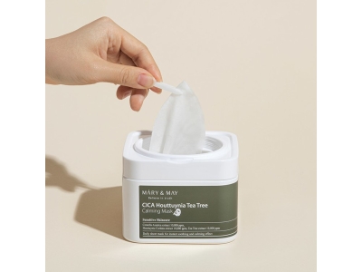Mary & May Cica Houttuynia Tea Tree Καταπραϋντική Μάσκα Προσώπου 30τμχ