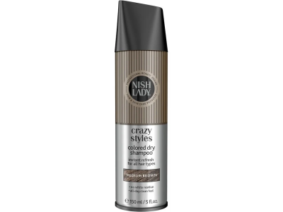 Nishlady Crazy Styles Colored Ξηρό Σαμπουάν Για Καστανά Μαλλιά