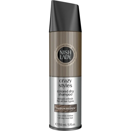 Nishlady Crazy Styles Colored Ξηρό Σαμπουάν Για Καστανά Μαλλιά