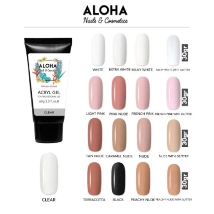 Aloha Acryl Gel French Pink UV/LED 30g - 2