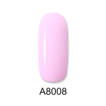 Aloha Ημιμόνιμο A8008 Soft Candy Pink-Ροζ Κουφετί Απαλό 8ml - 2