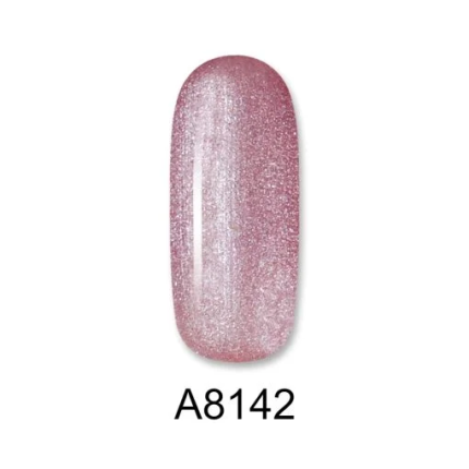 Aloha Ημιμόνιμο A8142 Rose Gold Metallic-Μεταλλικό Ροζ Χρυσό 8ml - 2