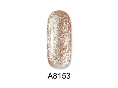 Aloha Ημιμόνιμο A8153 Broze Glitter-Χάλκινο Glitter 8ml product image