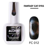 Aloha Ημιμόνιμο Fantasy Cat Eye FC012 Μπλε Σκούρο/Γαλάζιο 15ml - 2
