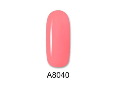 Aloha Ημιμόνιμο Βερνίκι Νυχιών Color Coat A8040 Coral Pink 8ml - 2