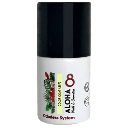 Aloha Ημιμόνιμο A8073 Soft Milky Green-Πράσινο Ασβεστή Απαλό 8ml