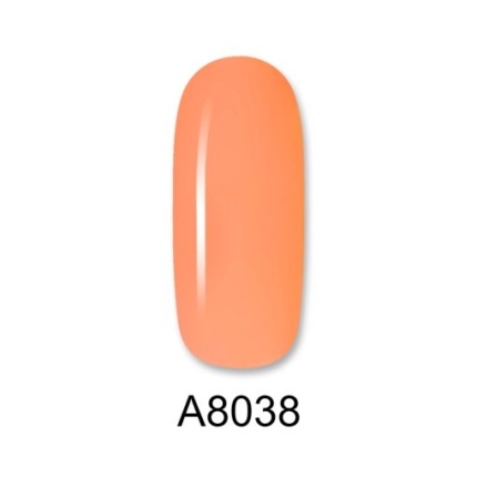 Aloha Ημιμόνιμο Βερνίκι Νυχιών Color Coat Peach A8038 8ml
