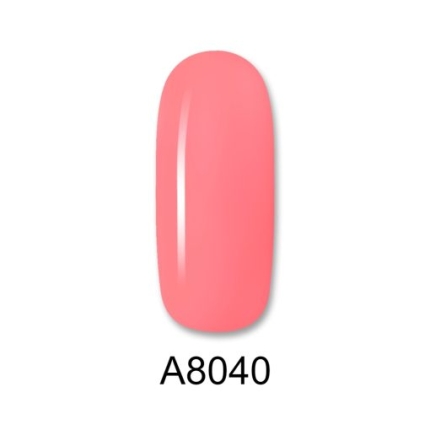 Aloha Ημιμόνιμο Βερνίκι Νυχιών Color Coat A8040 Coral Pink 8ml