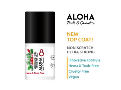Aloha Non Scratch Ultra Strong Top Coat 15ml