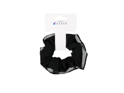 Azade Scrunchie Με Δαντελωτό Τελείωμα Μαύρο product image