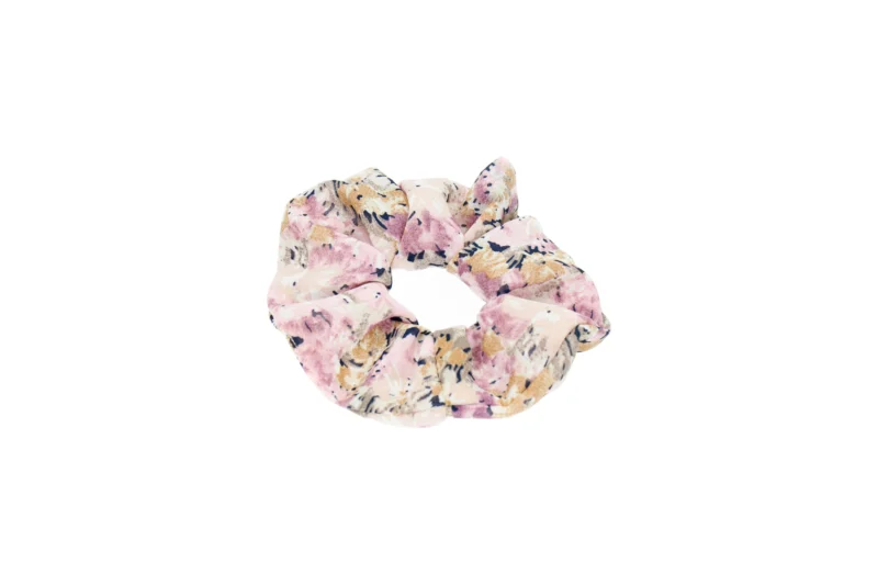 Azade Scrunchies Floral Πράσινο Ανοιχτό Ροζ 2τμχ - ΜΑΛΛΙΑ Azade Scrunchies Floral Πράσινο Ανοιχτό Ροζ 2τμχ