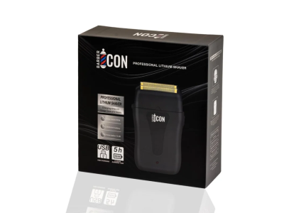 Barber Icon Shaver Lithium Black product image