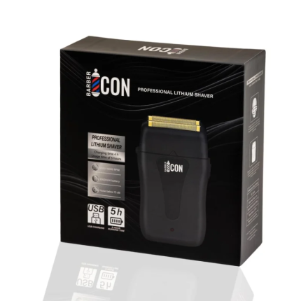 Barber Icon Shaver Lithium Black - 2