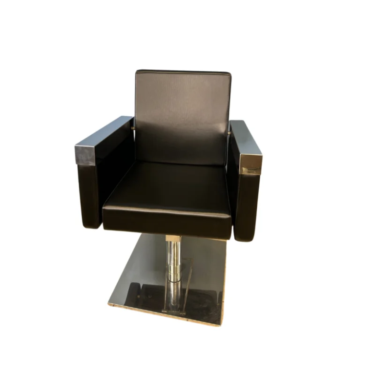 Beauty Star Ιταλική Καρέκλα Κομμωτηρίου Μαύρη product image