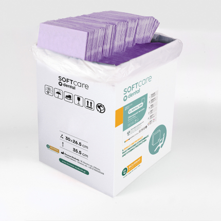 Πετσέτες Μιας Χρήσης Μωβ 33cmx45cm 500τμχ
