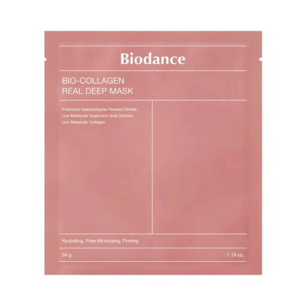 Biodance Bio Collagen Real Deep Ενυδατική & Συσφιγκτική Μάσκα Προσώπου 34g