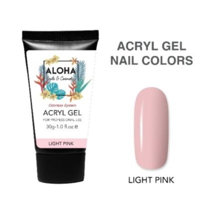Aloha Acryl Gel Light Pink UV/LED 30g