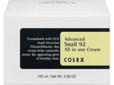 Cosrx Advanced Snail 92 Ενυδατική Κρέμα Προσώπου 100ml product image