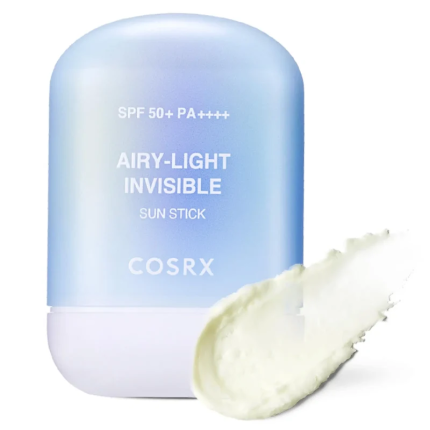 Cosrx Airy Light Invisible Αντηλιακό Stick Προσώπου SPF50+ PA++++