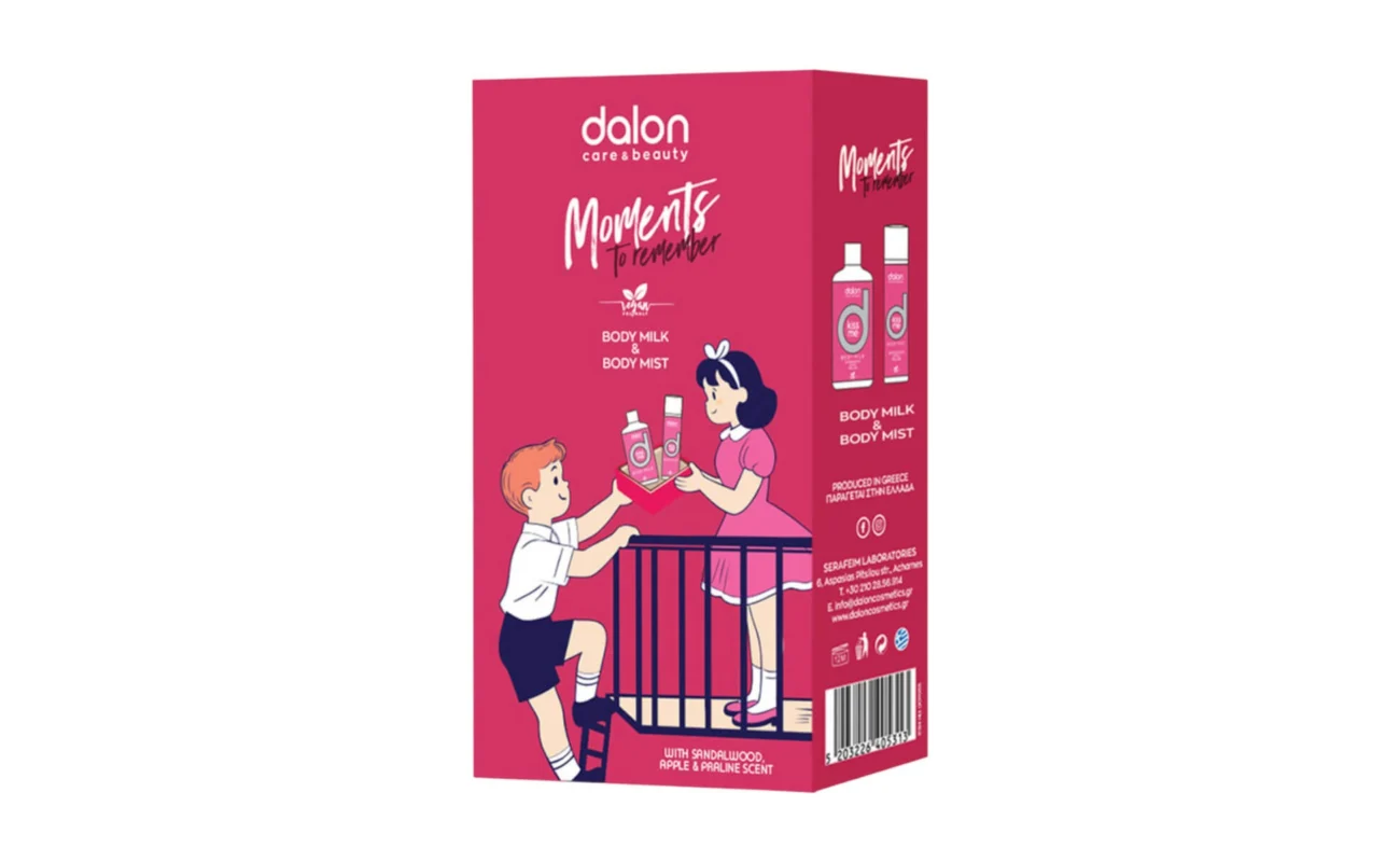 Dalon Moments To Remember Kiss Me Σετ Body Μilk & Βody Μist
