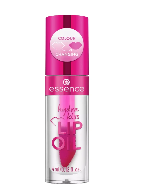 Essence Hydra Kiss Lip Oil 06 Cranberry Is Back - ΑΙΣΘΗΤΙΚΗ-ΜΑΚΙΓΙΑΖ Essence Hydra Kiss Lip Oil 06 Cranberry Is Back