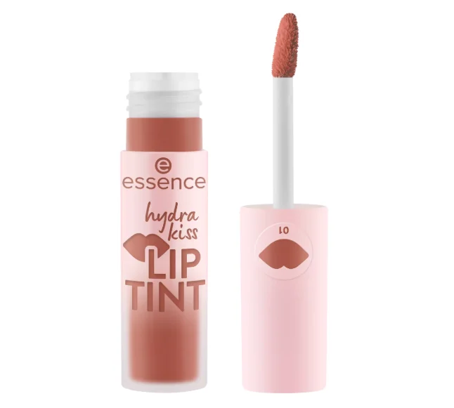 Essence Hydra Kiss Lip Tint 01 BLUSHING NUDE 4ml - ESSENCE Cosmetics Essence Hydra Kiss Lip Tint 01 BLUSHING NUDE 4ml