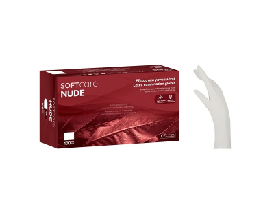 Γάντια Soft Care Latex Χωρίς Πούδρα Μedium 100ΤΜΧ product image