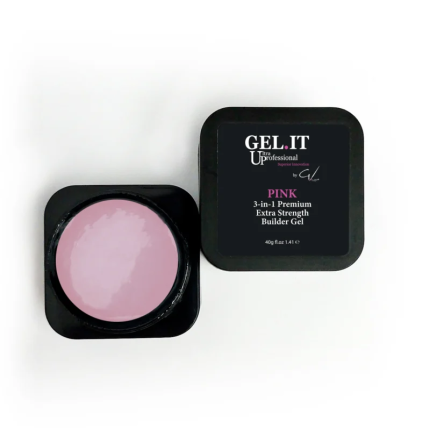Gel.It.Up 3-In-1 Premium Builder Gel Pink 40g