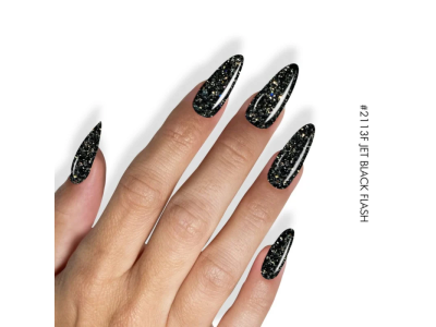 Gel.It.Up Ημιμόνιμο Βερνίκι Νυχιών 2113F JET BLACK FLASH 11ML product image